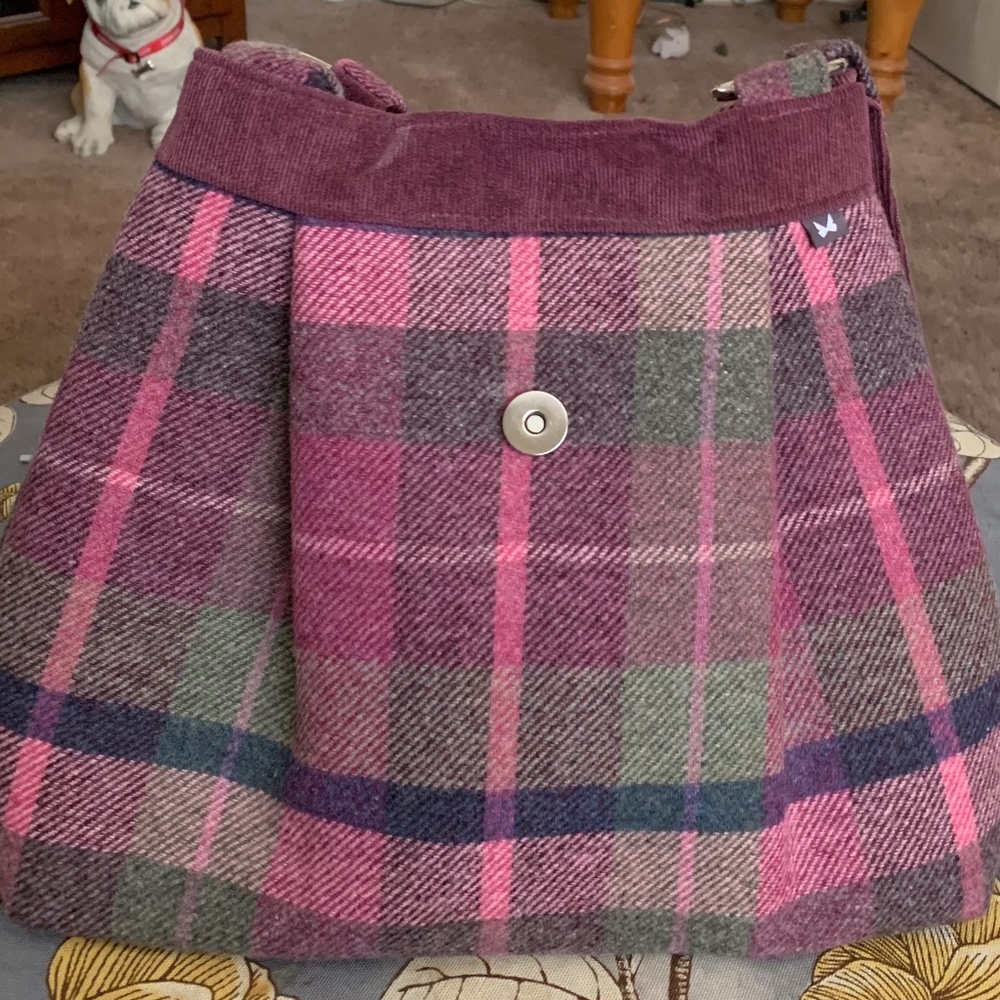 Earth Squared Plaid Scottish Purse